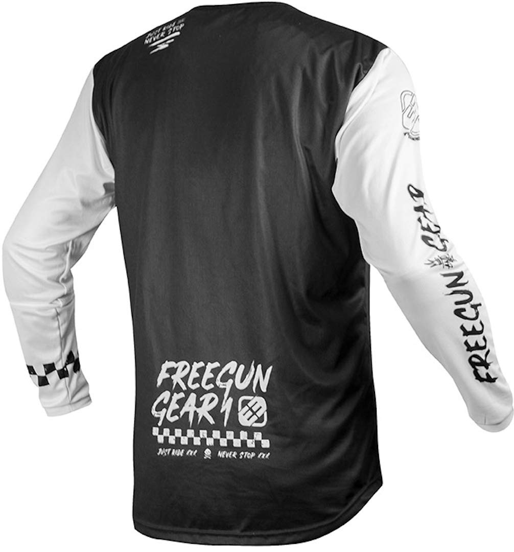 Shot 2020 Devo Freegun Motocross Jerseys Speed - Black