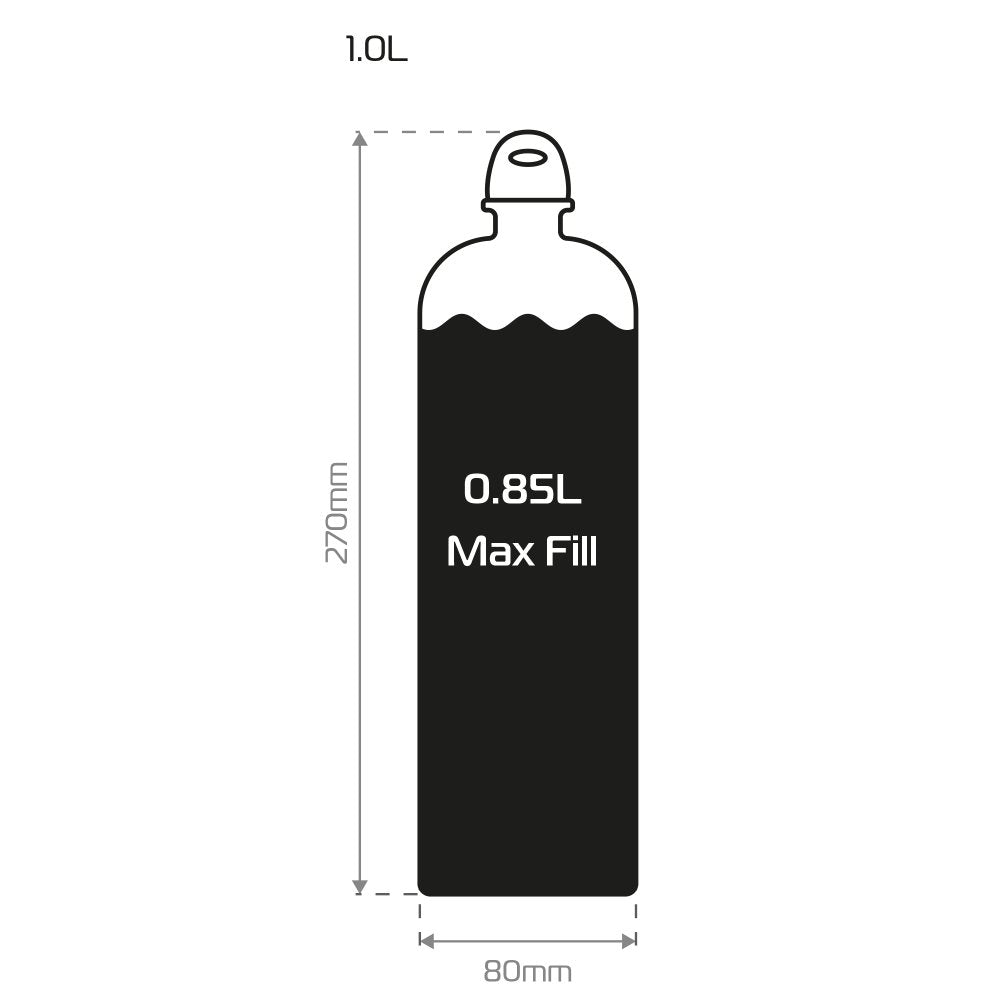 Oxford Lightweight Leakproof Fuel Storage Flask