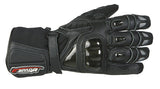SPADA FORCE 2 WP WATERPROOF MOTORCYCLE MOTORBIKE LEATHER GLOVES BLACK - Spada -  - MSG BIKE GEAR