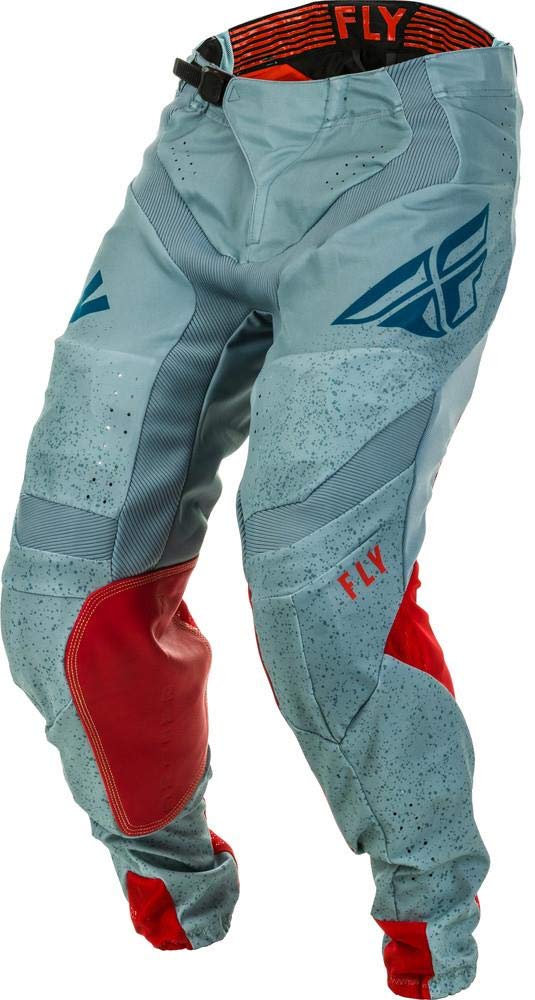 Fly Lite Motocross Pant - Red/Slate/Navy