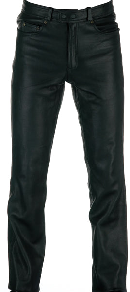 SPADA WESTERN LEATHER MOTORCYCLE MOTORBIKE PANTS TROUSERS - BLACK - Spada -  - MSG BIKE GEAR