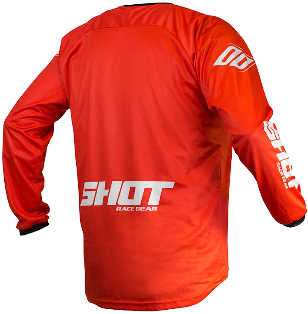 Shot Devo Raw Motocross Jersey - Red