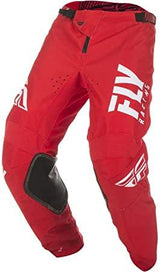 Fly Racing Kinetic Shield Motocross Pants - Red / White