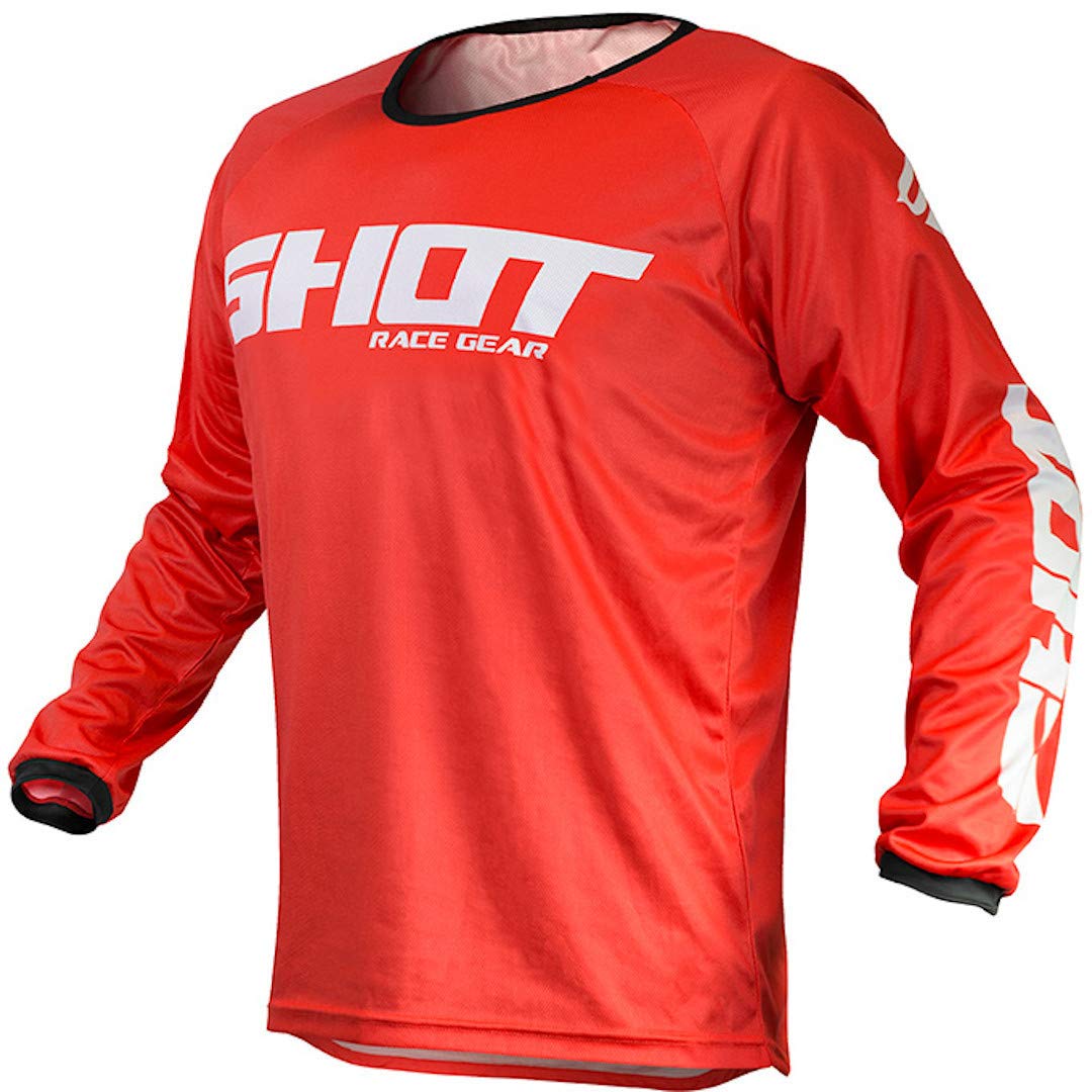 Shot Devo Raw Motocross Jersey - Red