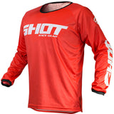 Shot Devo Raw Motocross Jersey - Red