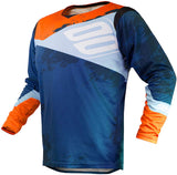 Shot Contact Trust Motocross MX Jersey - Blue/Orange
