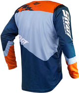 Shot Contact Trust Motocross MX Jersey - Blue/Orange