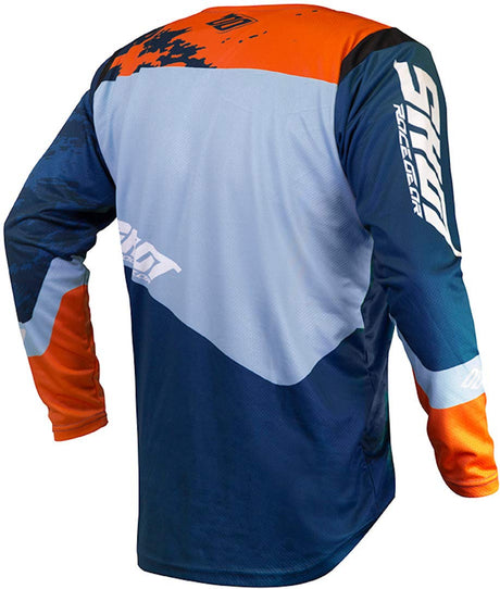Shot Contact Trust Motocross MX Jersey - Blue/Orange