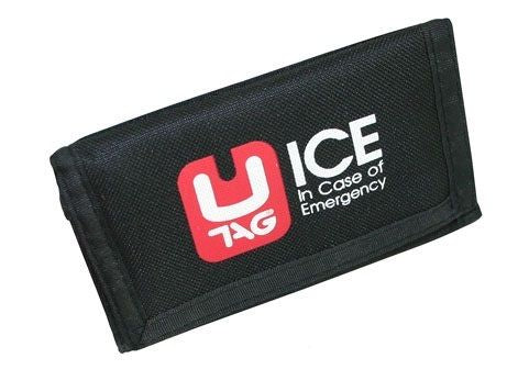 UTAG Branded Card Wallet - Black