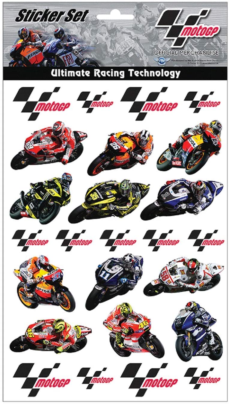 MotoGP 25 Piece Sticker Set
