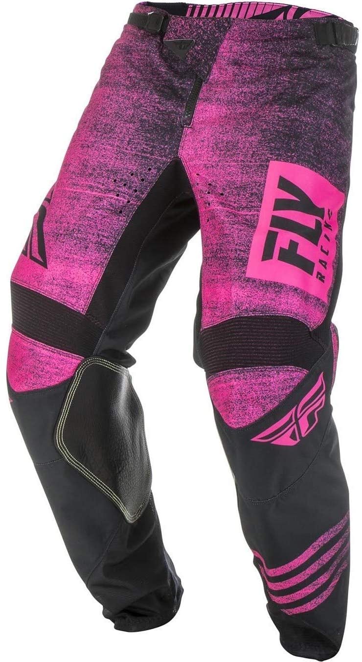 Fly Racing Kinetic Noiz Youth Motocross Pants - Neon Pink / Black