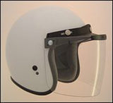 Bob Heath Jet Flip 3 Stud Open Face Visor - Clear