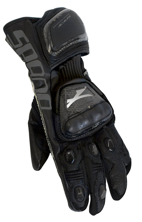 SPADA ELITE MOTORBIKE MOTORCYCLE LEATHER TEXTILE GLOVES BLACK - Spada -  - MSG BIKE GEAR