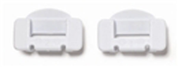 Sidi MX/ST Strap Holder for Pop Buckle- White [Pair]