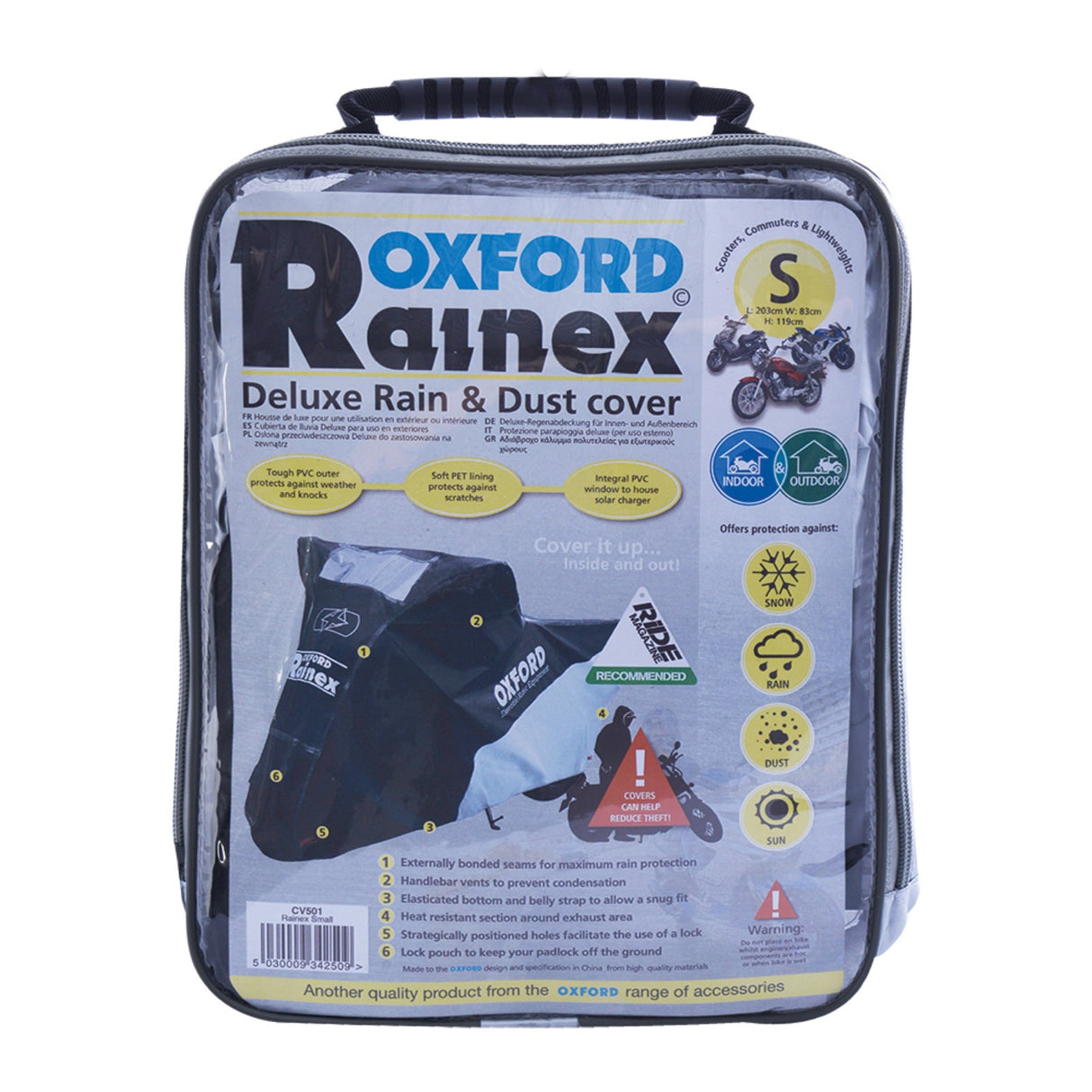 Oxford Rainex Outdoor Cover