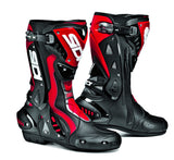 SIDI ST BLACK/RED MOTORCYCLE SPORTS RACE BOOTS + FREE SOCKS - Sidi -  - MSG BIKE GEAR