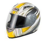 Vcan V158 Full Face Helmet - Yellow/Wind