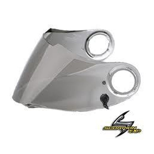 Scorpion Exo 490/500/1000 Motorcycle Helmet Replacement Visor - Light Smoke