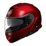 Shoei Neotec 2 Flip Front Motorcycle Helmet Plain + FREE SENA SRL2 Intercom System