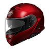 Shoei Neotec 2 Flip Front Motorcycle Helmet Plain + FREE SENA SRL2 Intercom System