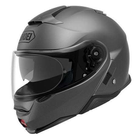 Shoei Neotec 2 Flip Front Motorcycle Helmet Plain + FREE SENA SRL2 Intercom System