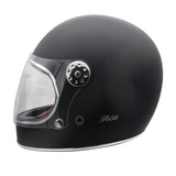 Viper F656 Vintage Full Face Helmet - Matt Black
