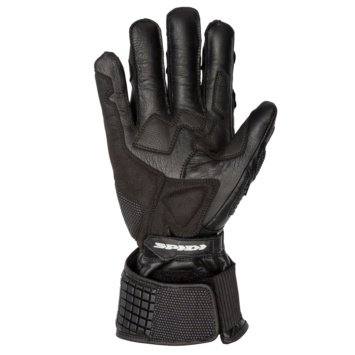 Spidi GB Carbo 5 CE Leather Sports Race Gloves - Black