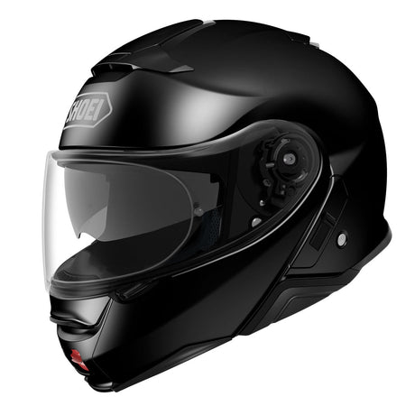 Shoei Neotec 2 Flip Front Motorcycle Helmet Plain + FREE SENA SRL2 Intercom System