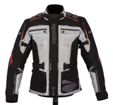 Spada Textile Waterproof Jacket Ascent CE Black/Grey