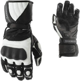RST GT Ladies Leather Gloves - Black / White