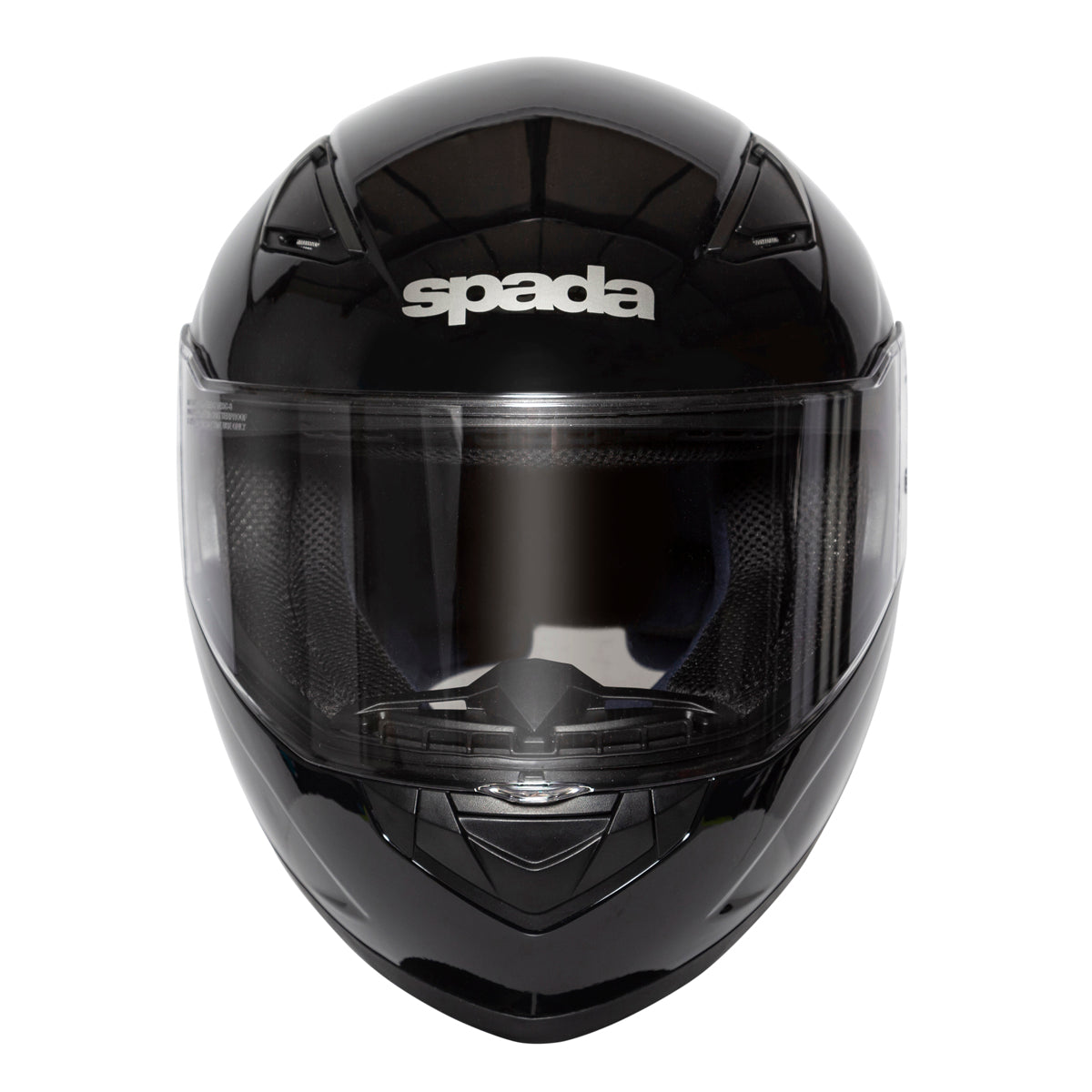 Spada Raiden Full Face Helmet - Gloss Black