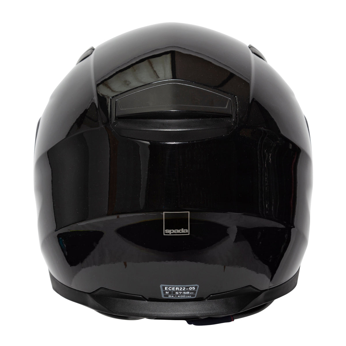 Spada Raiden Full Face Helmet - Gloss Black
