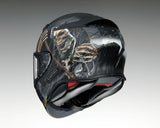 Shoei NXR 2 Faust Skull TC5 Full Face Helmet - Black/White/Grey