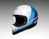 Shoei Ex-Zero Equation TC11 Full Face Helmet - White / Blue / Black