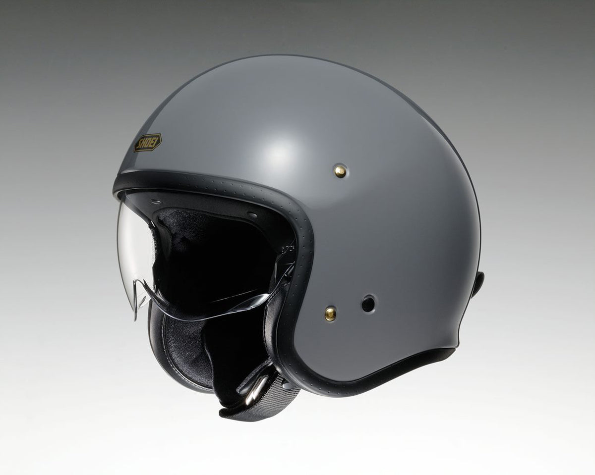 Shoei J.O Open Face Motorcycle Helmet - Plain
