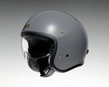 Shoei J.O Open Face Motorcycle Helmet - Plain