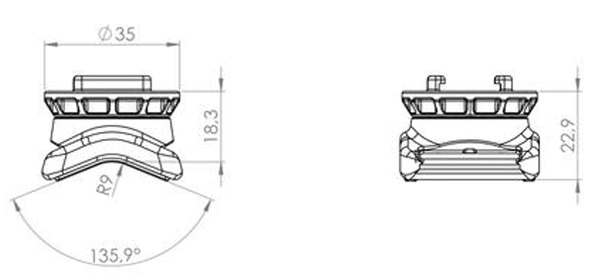 SP Connect Universal Bike Mount - Cycle
