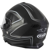 Vcan V127 Full Face Helmet - Matt Lightning