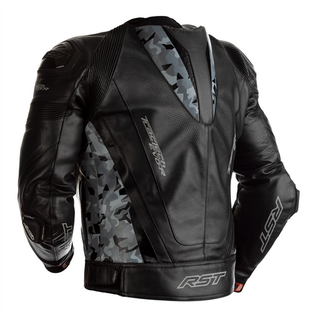 RST 2461 Tractech Evo R CE Leather Jacket - Black / Camo