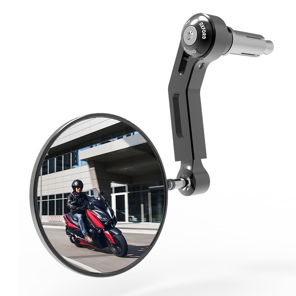 Oxford Premium Bar End Mirror (Single)