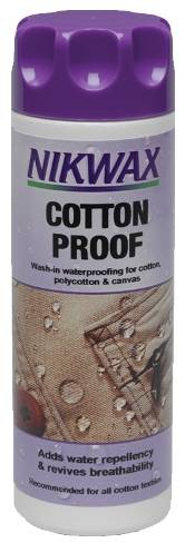 Nikwax Cotton Proof Wash In 300ml [Box 12]