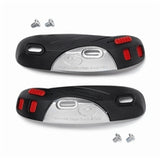 Sidi Vortice Replacement Toe Sliders - Black / Red