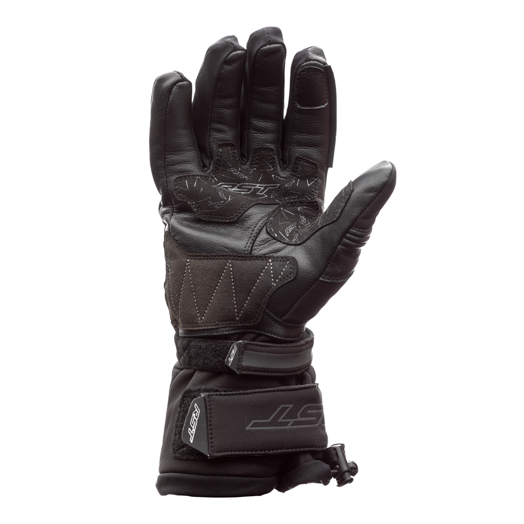 RST Atlas Waterproof Textile Gloves - Black