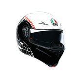 AGV Compact-ST Detroit Flip Front Helmet - White / Black