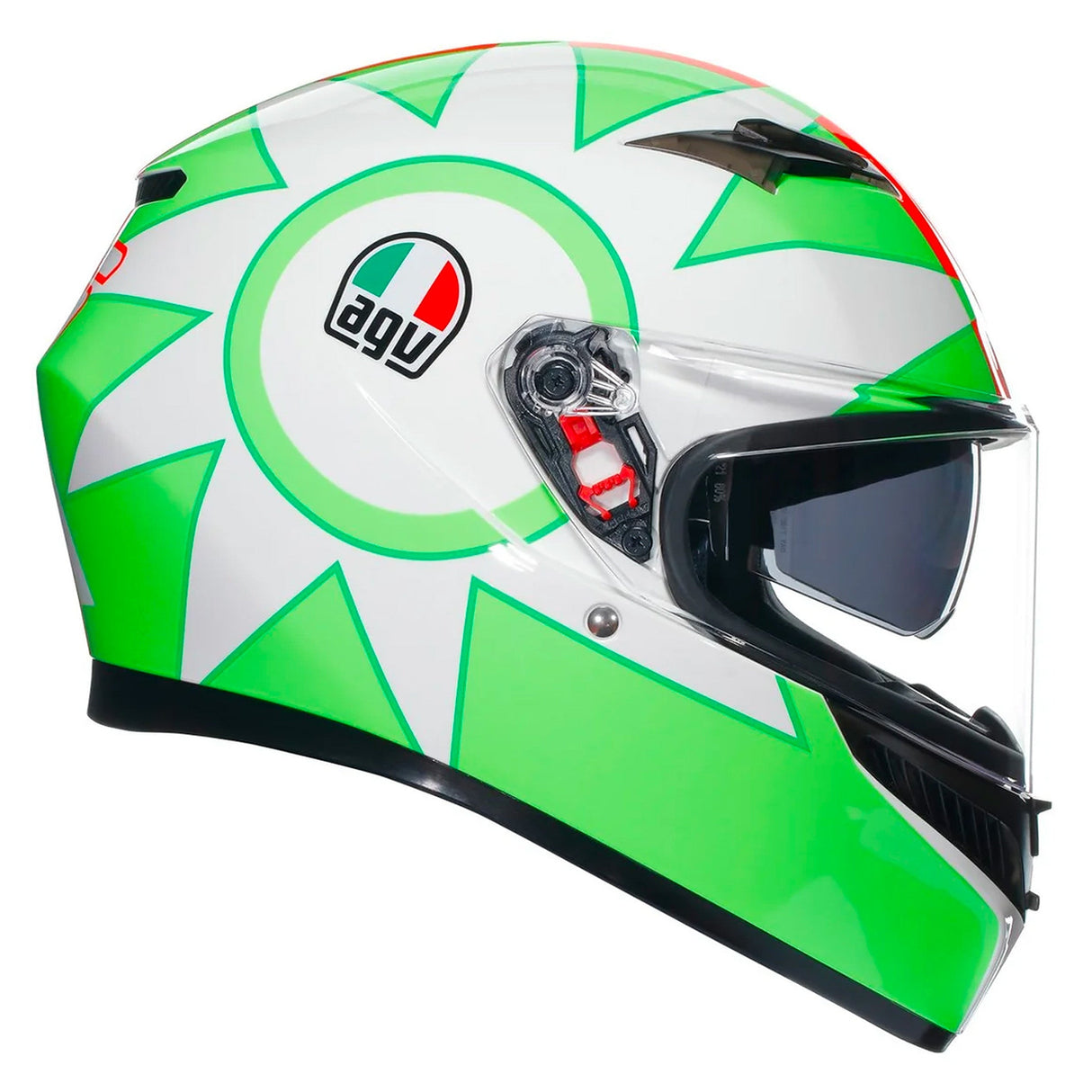AGV K3 E2206 Full Face Motorcycle Helmet - VR46 Rossi Replicas