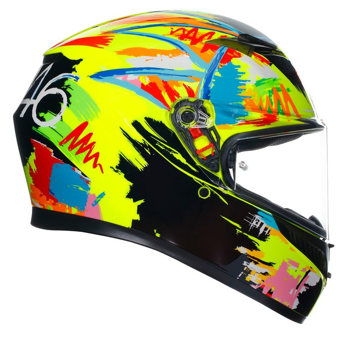 AGV K3 E2206 Full Face Motorcycle Helmet - VR46 Rossi Replicas