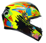 AGV K3 E2206 Full Face Motorcycle Helmet - VR46 Rossi Replicas