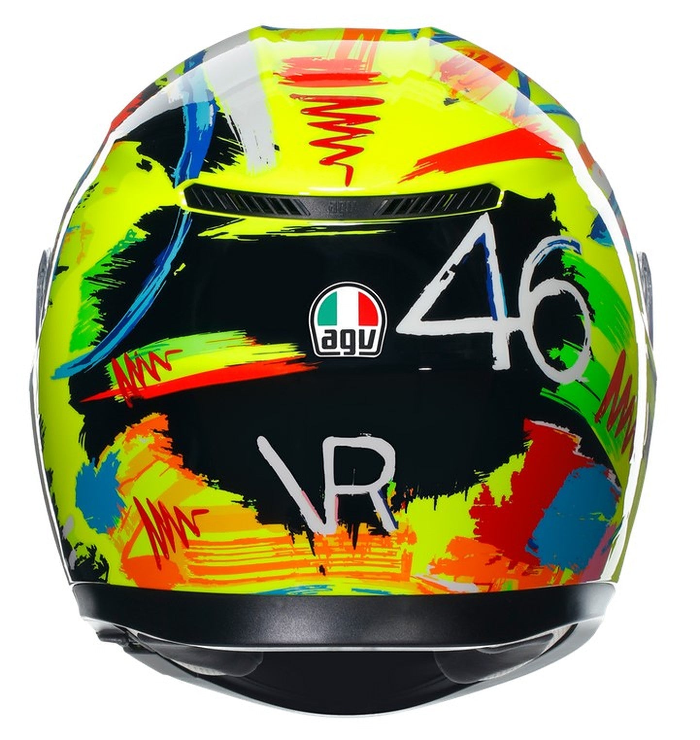 agv k3 rossi sv 46 full face helmet - Tribe and the inner liner is of Dry agv-k3-sv-rossi-winter-test-blue | Billys Crash Helmets