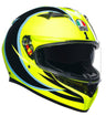 AGV K3 E2206 Full Face Motorcycle Helmet - VR46 Rossi Replicas
