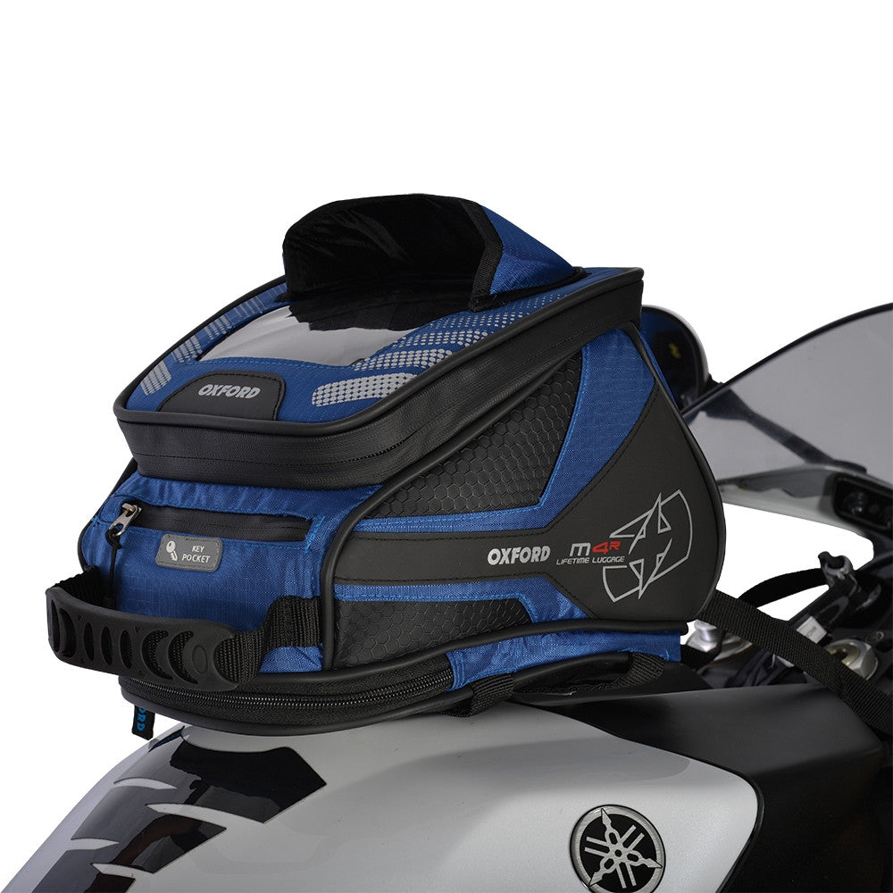 Oxford M4R Tank N Tailer Motorcycle Magnetic Tank / Tail Bag - Blue - Oxford -  - MSG BIKE GEAR - 1